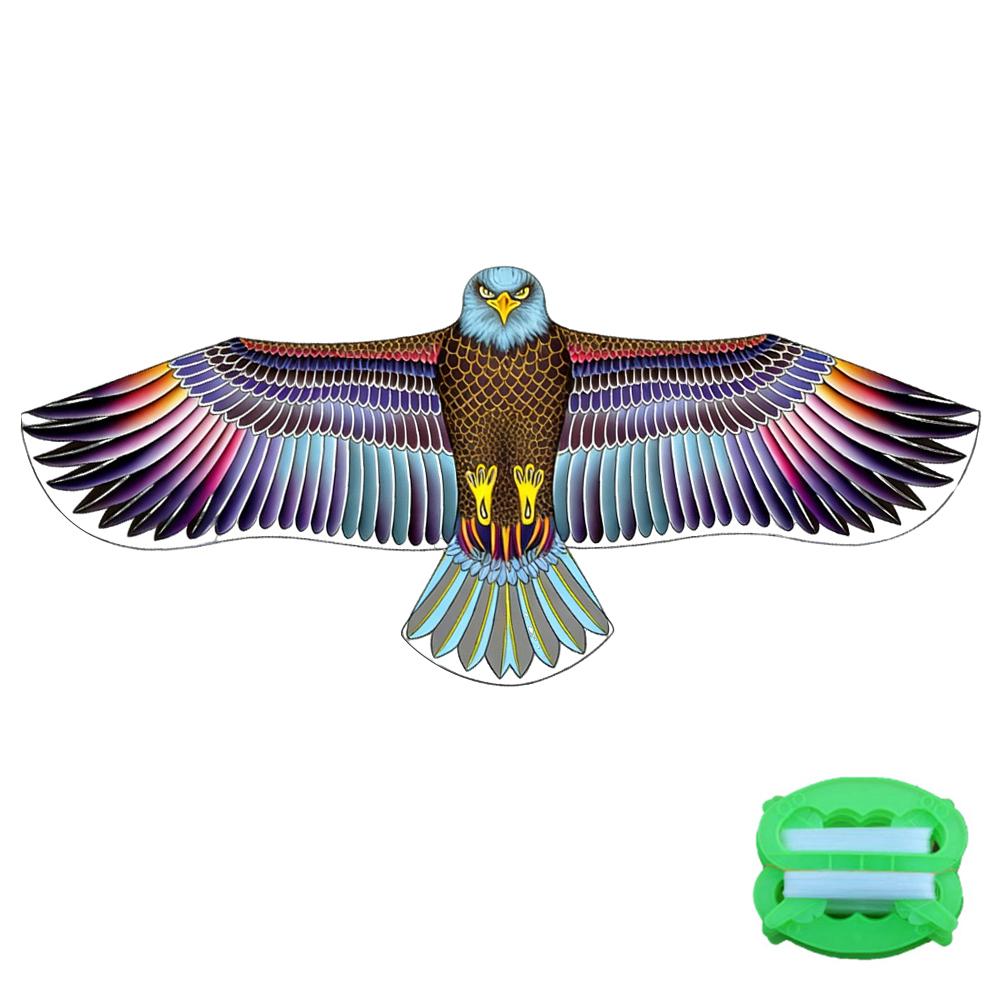 Weifang Realistic Eagle Kite with 30m Thread Board Sturdy Large Outdoor Kite Anti-Bird Scare Flying Toy for Kids Adults Outdoor