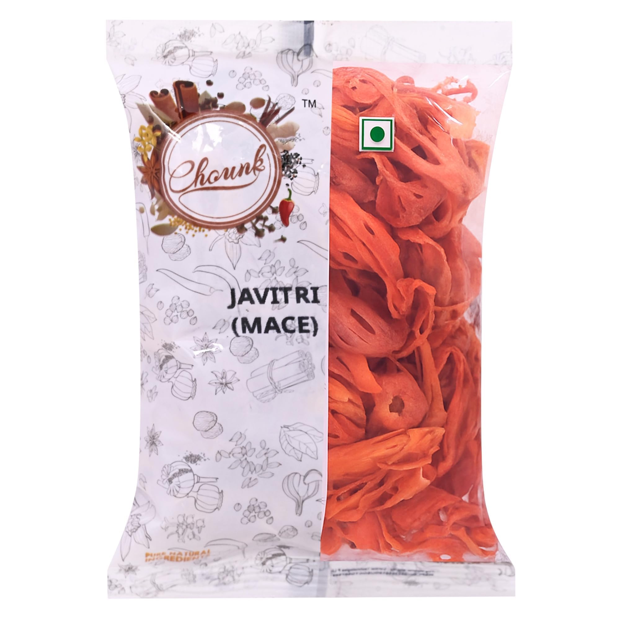 Chounk Spice Javitri - 50g, Pack of 1 | Javitri Spices Whole | Premium Japatri - Whole Spices | Mace Indian Spice