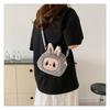 Bubble Rabbit Plush Cartoon Backpack - Cute Crossbody Gift for Girls