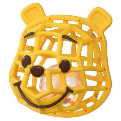 TAKARA TOMY Disney Rolling Face Rattle with Winnie the Pooh Ball,