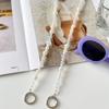 Transparent Crossbody Phone Hanging Chain Pearl Crossbody Phone Lanyard  New Year Gifts