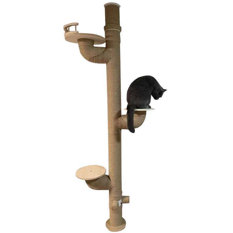DIY Cat Tree Kit: PVC Pipe Fittings & Jump Platform for Home Renovation