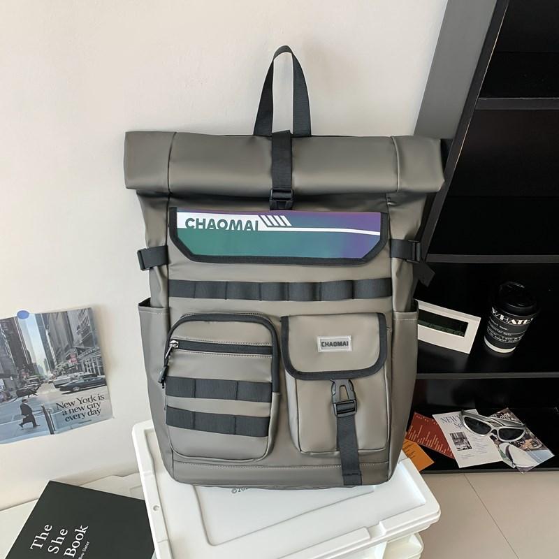 Badminton Racket Backpack Large Capacity with Separation Shoes Bags Sports Training Riding Backpack Student Schoolbag