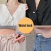 4PCS Waist Adjustment Uniform Clothing Extended Buckle And Waist Adjustment Buckle Pearl Broocated Fashion Decorative Accessorie