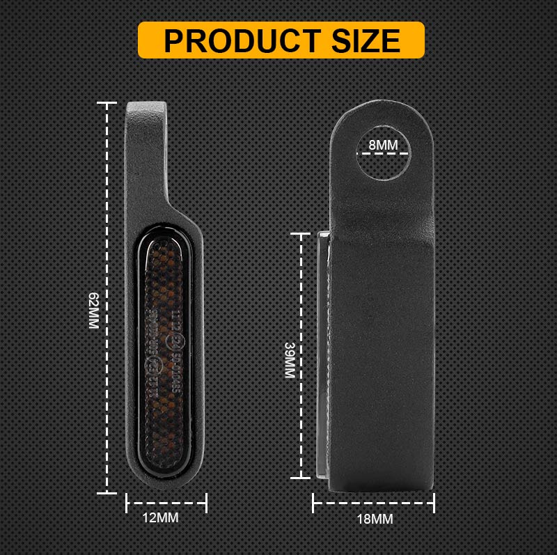 Motorcycle Mini LED Turn signals Handlebar Blinker Indicators Amber Flowing signal lamp DRL for honda yamaha kawasaki cafe racer