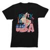Party In The USA T-Shirt | 4th of July Patriotic Fireworks Shirt | American Flag