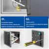 Concealed Junction Box Repair Kit 10 Pieces Electrical Outlet Fixing Device 86/118 Type Fixer Maintenance For Mechanics Projects