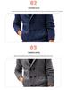 Men's Long Sleeve Solid Color Knitwear - Autumn/Winter Fashion, Comfortable Lapel Design.