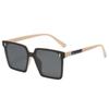 Trendy Large Frame Anti-UV Sunglasses for Men & Women - Hot Internet Celebrity Style