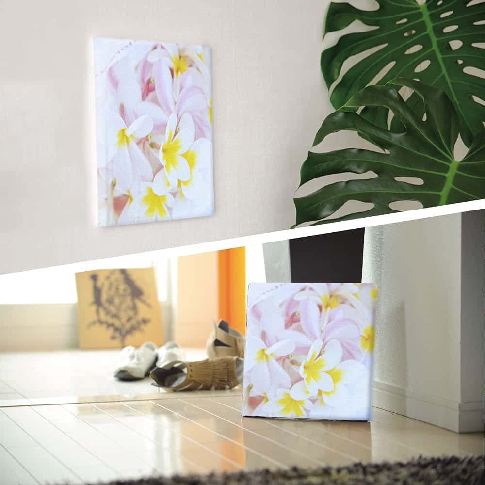 ArtDeli Plant and Flower Fabric Art Panel, 57 X 57 Cm