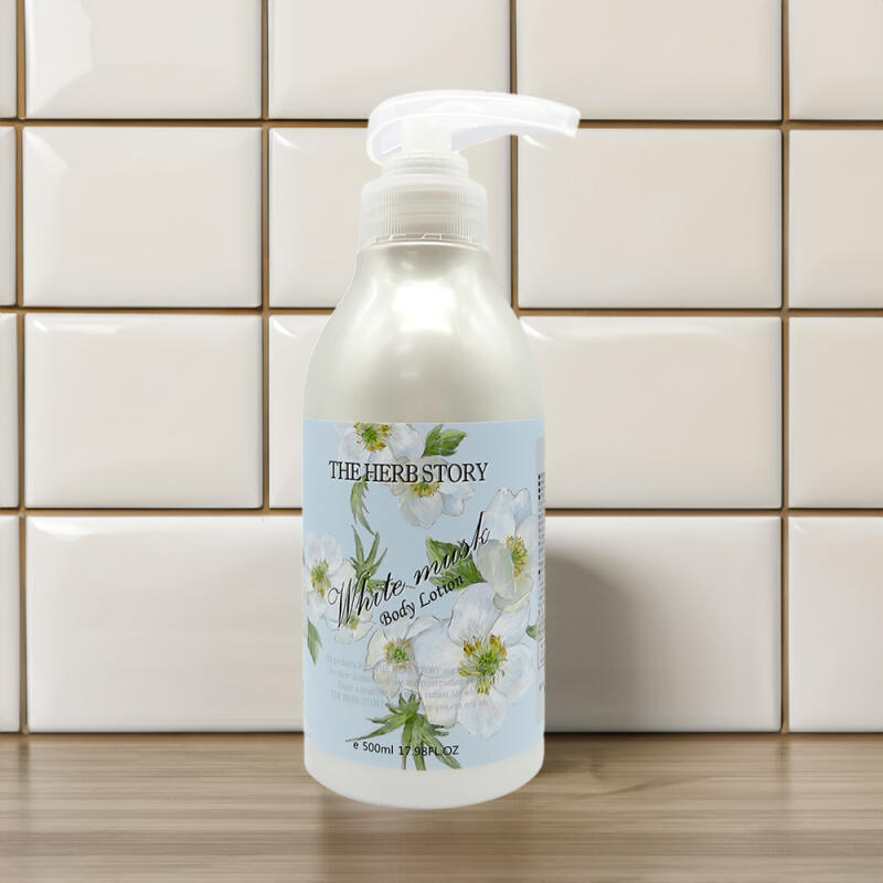 THE HERB STORY Moisturizing Body Lotion White Musk 500ml