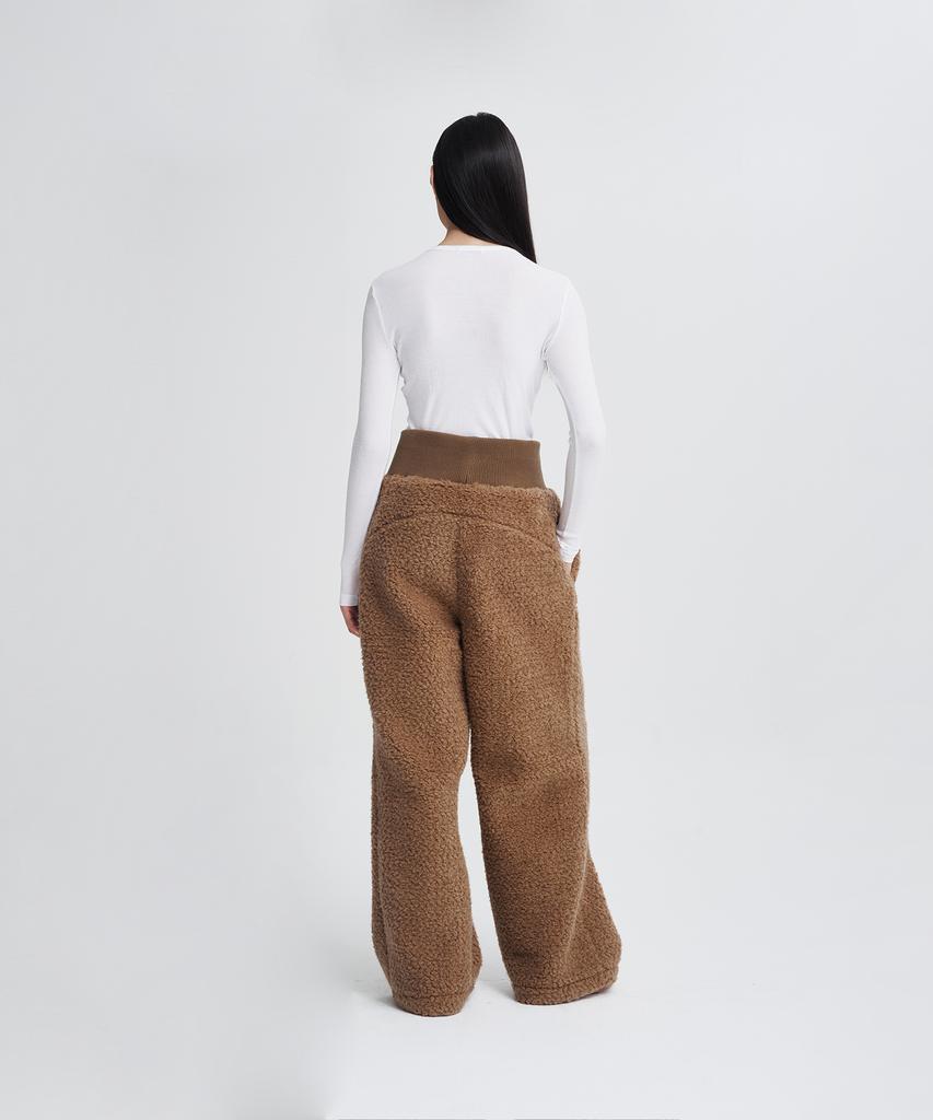 Haipeogeullipeu Cozy Shearling Pants