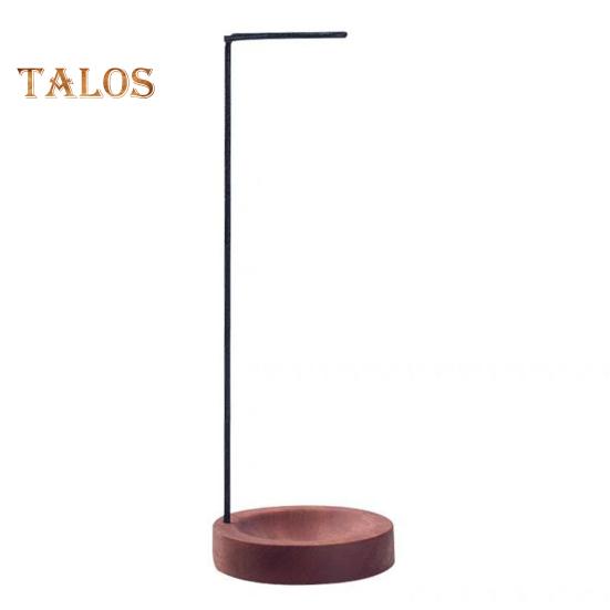 

Перевернутая курильница для благовоний, металлический каркас, держатель для благовоний с деревянной основой, круглый поднос для благовоний для домашнего декора, йоги, медитации 1 Set