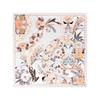 100% Mulberry Silk Crepe Satin Square Scarf Shawl