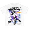Katy Perry Klassisches Poster-Print T-Shirt Sommer Locker Herren Damen Y2k Übergröße High-Street-Stil T-Shirt Übergröße Lässiges Oberteil