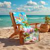 1Pc Simpsons Fantasy Adventure Beach Towel, Quick Dry, Multi-Use for Beach Pool Gym Yoga Home Travel, Christmas, Halloween, Xmas Gift S861