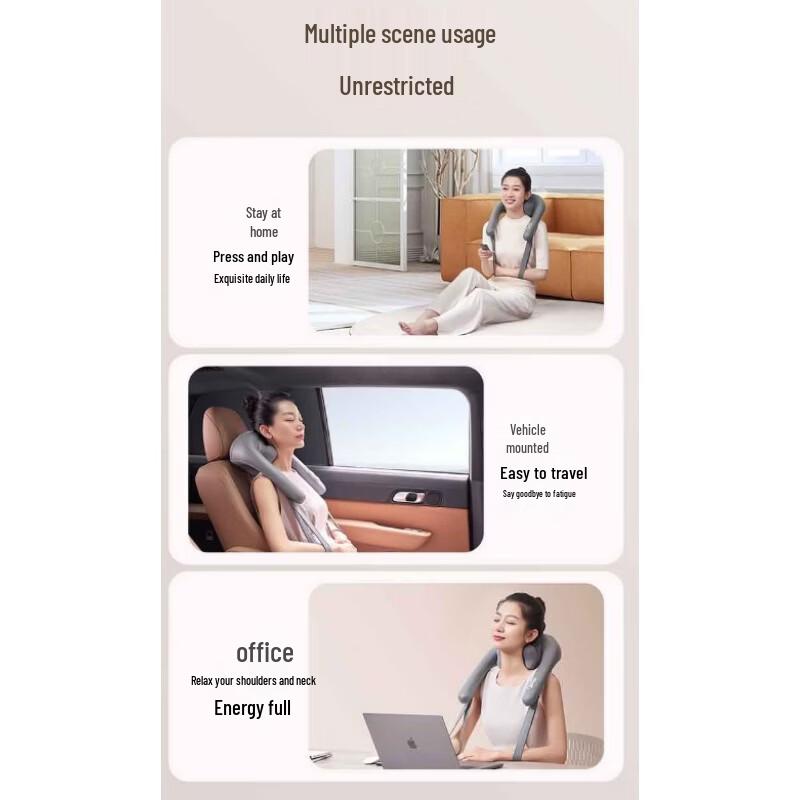 OGAWA Neck & Shoulder Kneading Massager CN plug (adapter included)