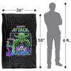 Steven Rhodes Anxiety Attack Soft Touch Blanket