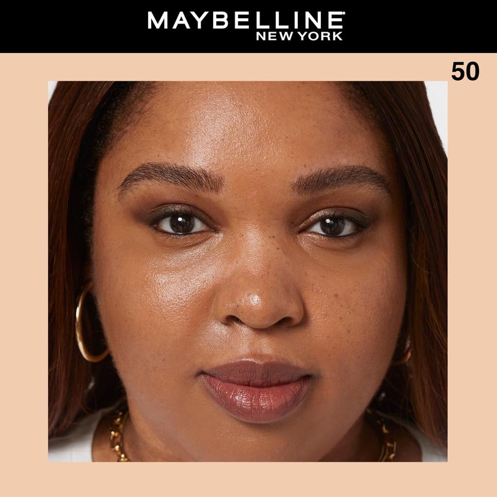Maybelline New York Fit Me Concealer 50 Cafe 6.8ml Oil Free Liquid Makeup Full Coverage Matte Finish Dark Circles Blemishes Redness Corrector
