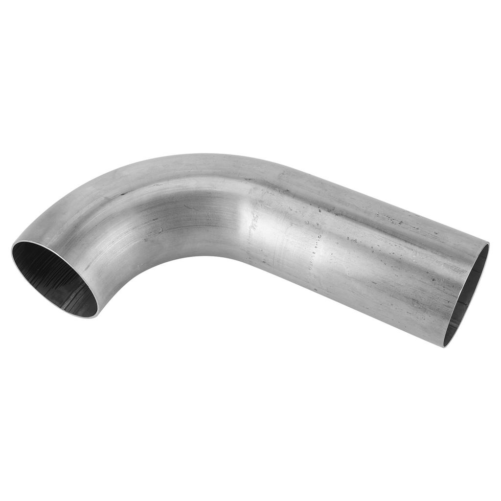 2.5in Turbocharger Down Pipe 90 Degree Stainless Steel Exhaust Bend Pipe for T3 T4 5 Bolts Turbo Flange