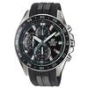 Resin Watch - EDIFICE - CASIO - Black - Quartz - Mineral Glass - Men