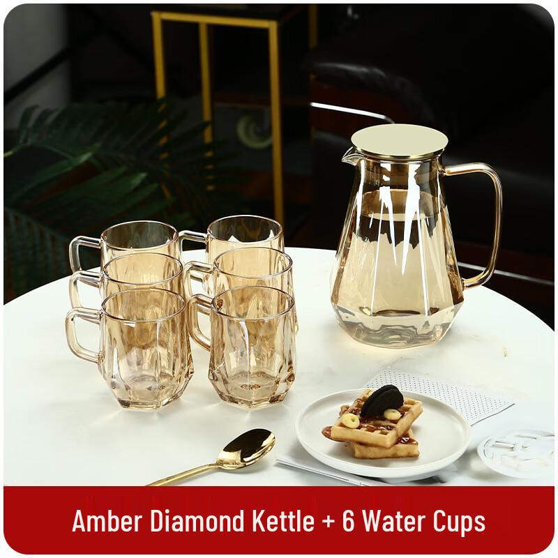 Haofeng Glass Tea Set with Pitcher