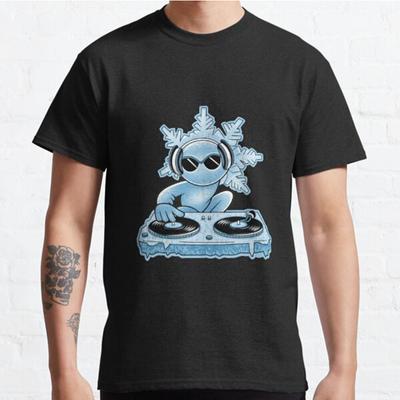 Men Fashion Casual Short Sleeves Frosty DJ Tops Aesthetic Vintage Oversized T-shirts