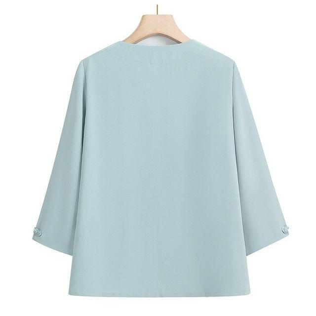 Women Summer Outfit Embroidered Shirt and Pants 2 Piece Set  Clothes