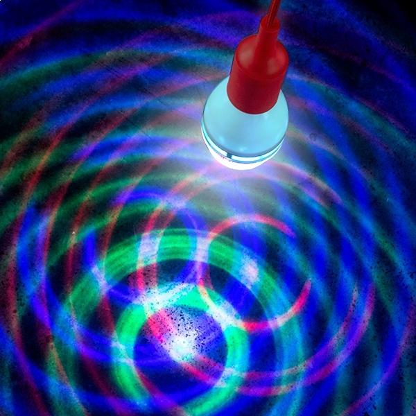 

Обертова світлодіодна лампочка RGB