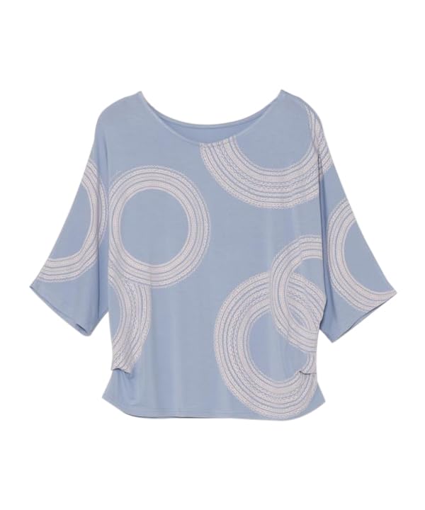 

Mauna Loa Casual Circle Tapa Dolman Size Gray Women s Dress, Top, M, серый