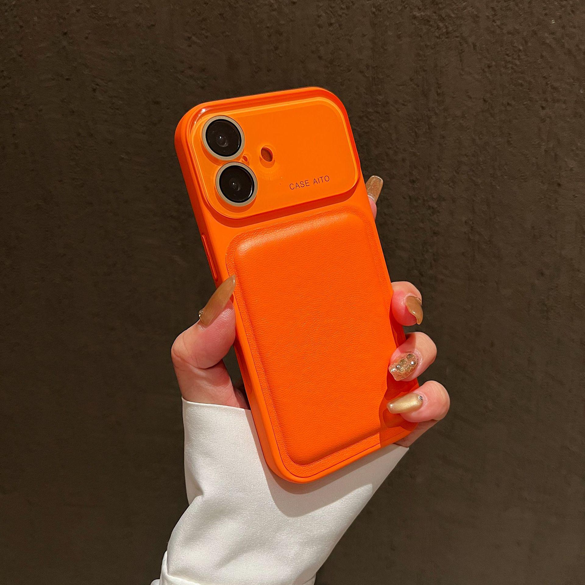 

Large Window Air Cushion PU Leather iPhone 17 Pro Max Case with Precise Camera Lens Protection and Full Coverage iPhone 17 Pro