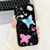 For Infinix Hot 50 Pro+ Hot50 Pro Hot 50 Pro Plus 4G Phone Case Soft Silicone Back Cover Love Heart Girly Flower Painting Fundas