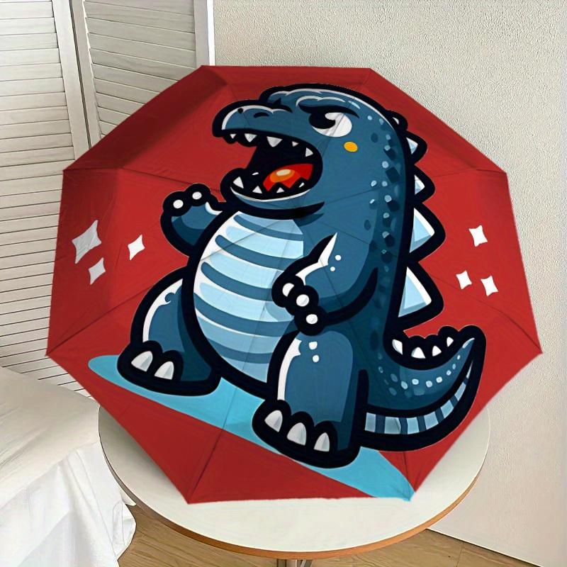 1pc Dinosaur, Cartoon Themed Umbrella for Men & Women, Valentine s Day Christmas Decorative Umbrell108