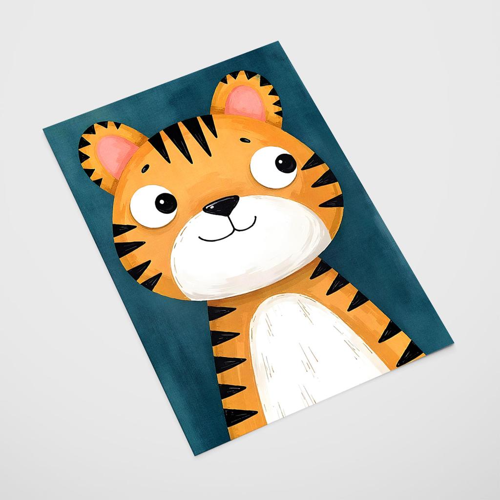 Poster Posters for Children Tiger