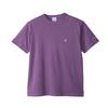 Champion short logo short sleeve L T-shirt, sleeve, 100% cotton, classic, one-point embroidery, T-shirt, basic, C3-P300Z, men's, violet,