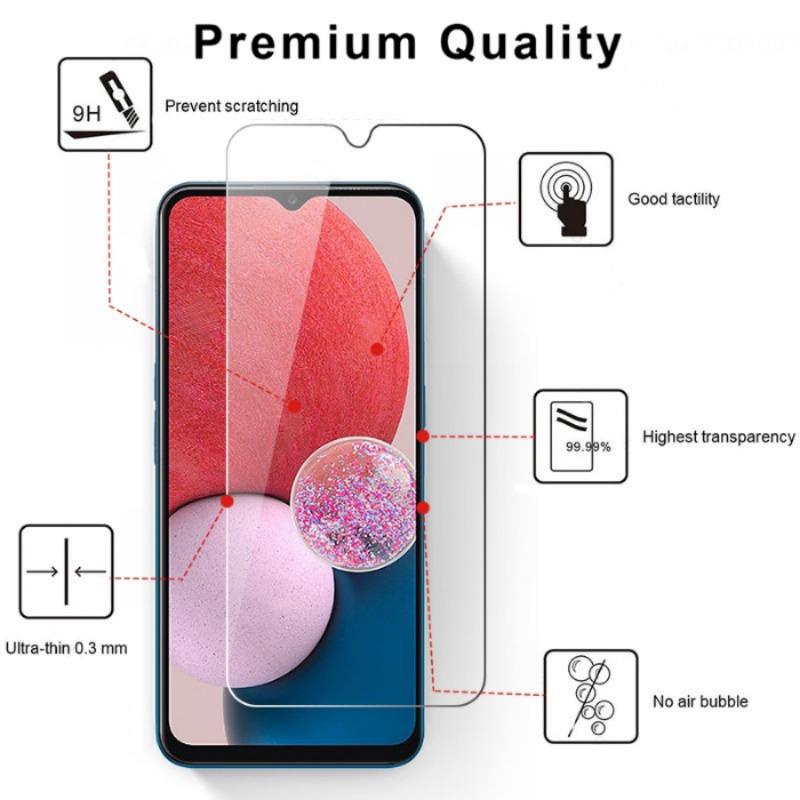 2Pcs Tempered Glass For Samsung Galaxy A54 A34 A14 A13 Screen Protector For Sumsung A32 A52 A72 A33 A53 A73 Protective Film