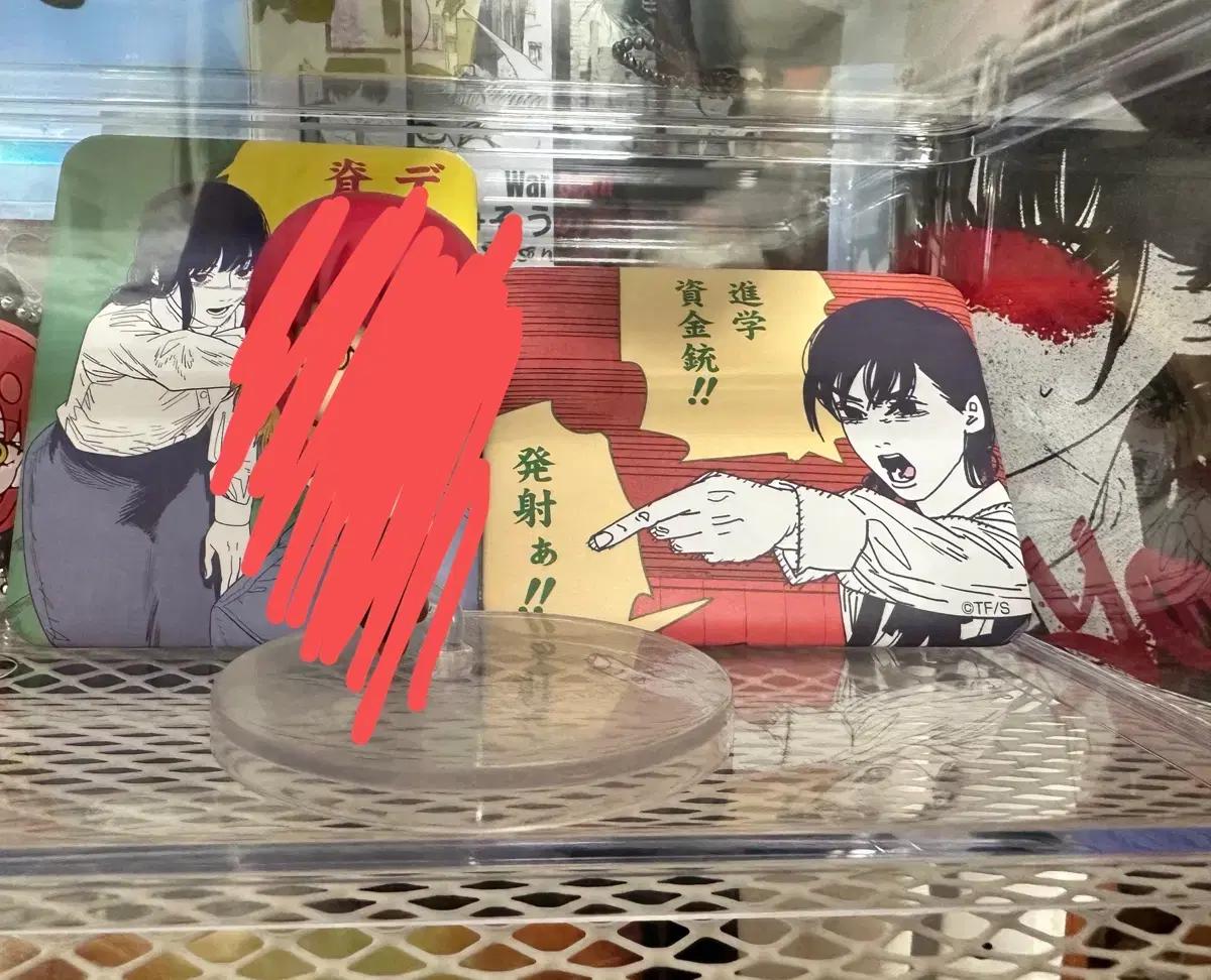 

Chainsaw Man Asahi Original Jump Shop Badge Set + Bonus Used