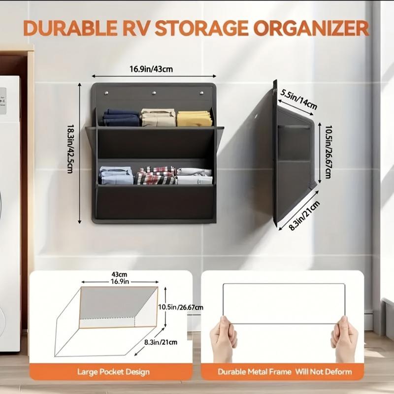 Space-Saving RV Furniture Storage Organizer Box