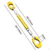 , Adjustable, Reusable, Easy-to-install Aluminum Alloy Balance Bar.