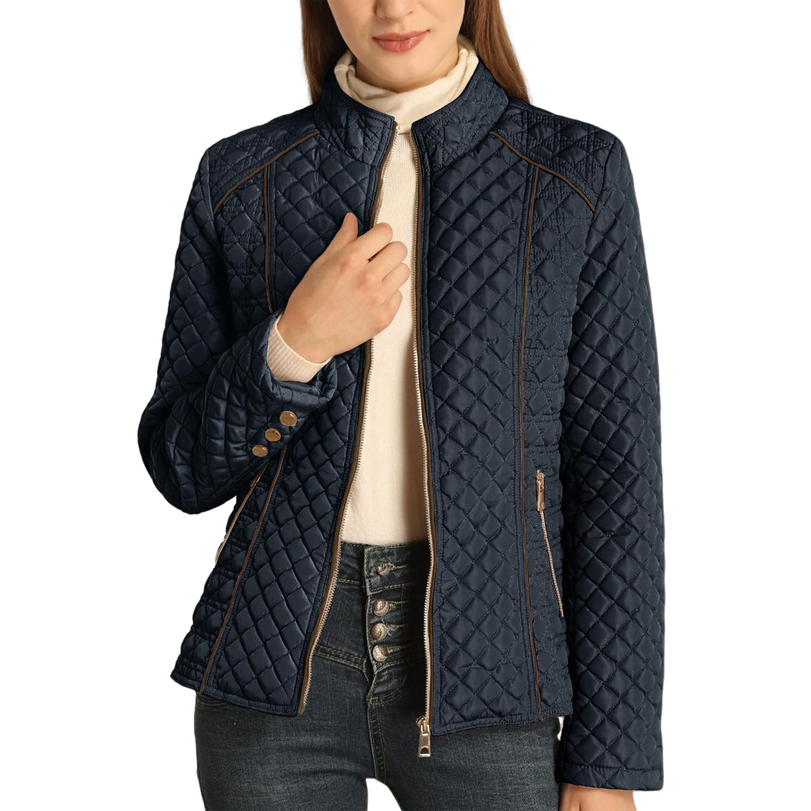 

Женская зимняя теплая хлопковая куртка однобортная на молнии S