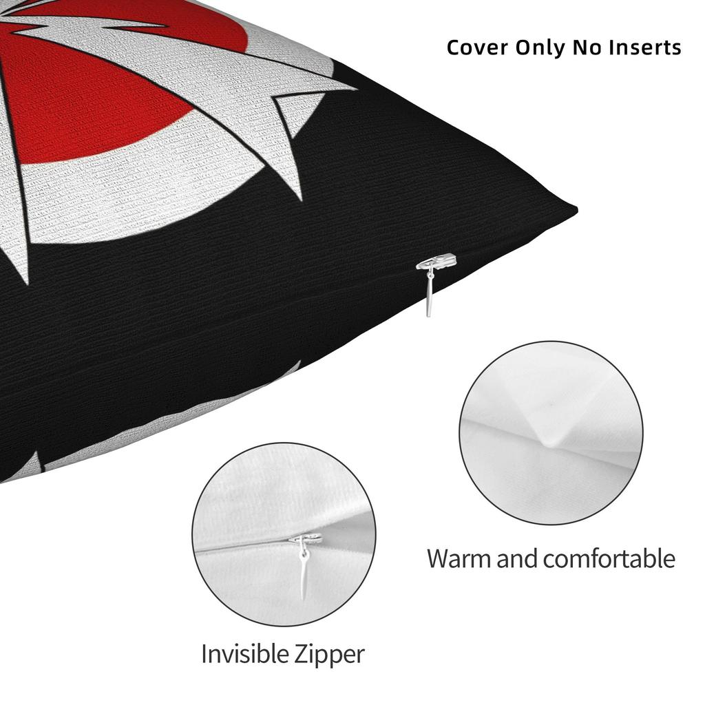 BAND MAID ROCK Pillowcase Polyester Cushion Cover Gift Pillow Case Cover Seater Zipper 18'