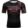 Red Plume Mens 3D Digital Printing Short Sleeve T-Shirt Outdoor Running Yoga Fitness Tight Shirt for Men