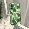 Retro Banana Leaf Plant Case For Samsung Galaxy A56 A36 A16 A06 A54 A34 A14 A13 A53 A12 A22 A32 A52 A35 A15 A55 A17