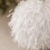 Fluff Texture Xmas Bauble Foam Tree Hanging Decor Creative Christmas Ornament  Home Xmas Decor