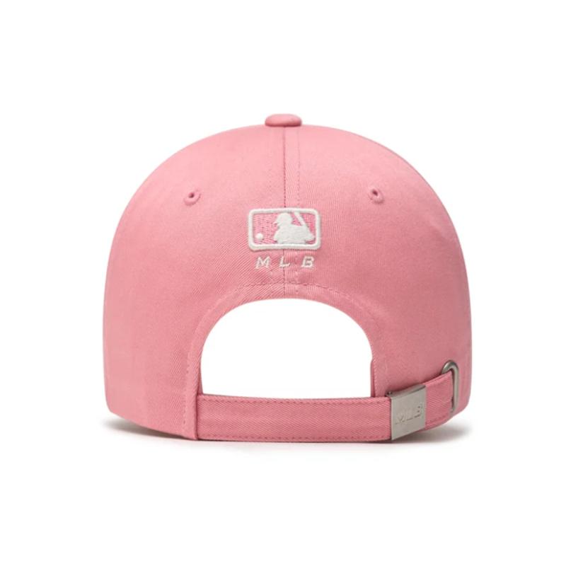 MLB Embroidered Pattern Cotton, Polyester Baseball Caps Unisex Pink Fashion 3ACP7701N-50PKS