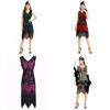Elegant Gatsby Flapper Beaded Vintage Fringe Sequin Sleeveless Women Party Dresses For Timeless Style