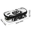 Pencil Bag Durable Polyester Fabric Roomy Interior Smooth Zipper with Main Compartment Mesh Pocket and Pen Slots for Boys Girls