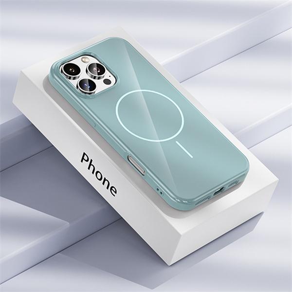 Liquid Silicone Magsafe Phone Case For iPhone 11 12 13 14 15 16 Pro Max 7 8 XS Magnetic Wireless Charger Shockproof Bumper Cover