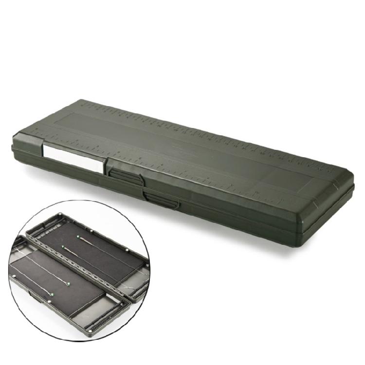 Fishing Tackle Box Secure Magnet Closure Container Box Fishing Rig Line Hook Storage Case Organizers Tray Portable
