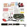 Fishing Poles with Carriers Bag Fishing Rod and Reel Combo Fishing Poles Telescopic Fishing Rod Kits with Spinning Reel